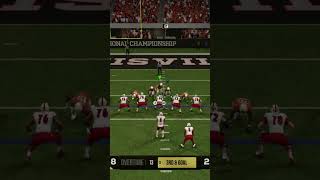 losing da natty like this🤮 cfb25 ncaa25 shorts ncaafootball head2head squads football [upl. by Rod]