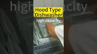 hood type dishwashing machine [upl. by Aderfla582]