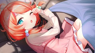 ASMR Neko sleeps with you 😳 breathing amp sleeping sounds 😴 [upl. by Nagaet]