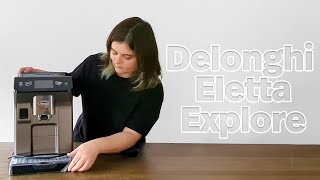 Unboxing the Delonghi Eletta Explore Coffee Machine [upl. by Luhe]