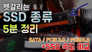 SSD 종류 특징 완벽 정리 SATA vs PCIe 30 vs PCIe 40 속도 비교까지 Feat Seagate 파이어쿠다 520 [upl. by Yerrot299]