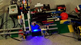 Lego Mindstorms NXTRCX Ball Machine [upl. by Rachaba]