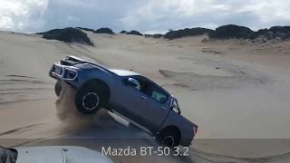 OFFROAD  4x4 Jumping in Sand Dunes Part I [upl. by Llerod]