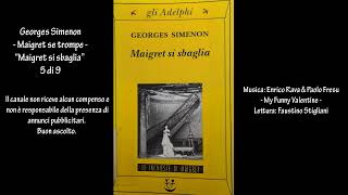 Georges Simenon  Maigret se trompe  “Maigret si sbaglia” 5 di 9 [upl. by Ayin]