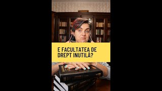 E facultatea de drept inutilă [upl. by Ellebyam]