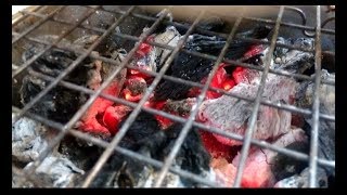 Barbeque style roti  HomeHow To Make Tandoori Roti on charcoal [upl. by Tristam]