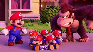 Mario vs Donkey Kong Switch – 2 Player CoOp Full Main Game 100  Peach Fury HD [upl. by Adnara]