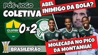 PÃ“SJOGO  CUIABÃ 0X2 PALMEIRAS  BRASILEIRÃƒO 2024  COLETIVA ABEL FERREIRA AO VIVO [upl. by Fawcett935]