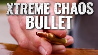 Xtreme Chaos 308 160Grain Ultimate Hunting Bullet by Lehigh Defense  in Slow Motion Gel [upl. by Nylorak]