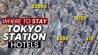 Where to Stay around TOKYO Station for 50 → 3000  Hotels amp Accommodation [upl. by Nossila]