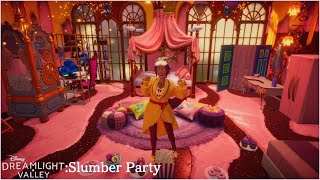 Disney Dreamlight ValleyMy Slumber Party Challenge Cinematic [upl. by Nacul628]