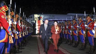 Putin arriva in Mongolia stato membro della CPI senza essere arrestato [upl. by Einahpetse]