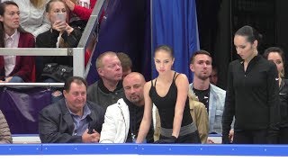 Alina Zagitova 20180909 Open Skate FS WU Carmen [upl. by Krutz44]