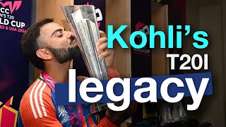 Virat Kohlis T20I legacy  viratkohli cricket [upl. by Oliy]