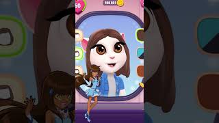 LoliRock bye Blue Skies makeover By My Talking Angela 2viralshort cosplay mytalkingangela2 [upl. by Nemad]