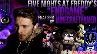 Vapor Reacts 161  NEW FNAF SFM SONG quotEndgamequot Animation by MineCraftGAMER REACTION [upl. by Cigam194]