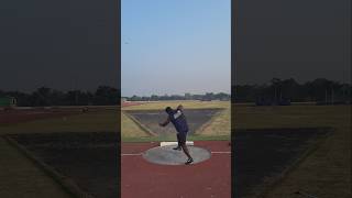 Shotput full turn throw gamathrower shotput golafek athlete viralreels throwers powerman [upl. by Sclar]