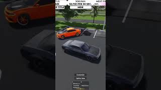 That boy was fishtailing the charger dodge charger drift southwestflorida roblox hellcat [upl. by Ymled]