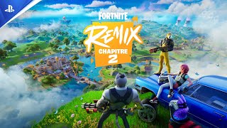 Fortnite  Trailer du Chapitre 2  Remix  PS5 PS4 [upl. by Anemaj]