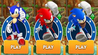 Sonic the Hedgehog vs Fire Sonic Boom vs Sonic from Sonic Dash 2 Sonic Boom vs All Bosses [upl. by Immas]