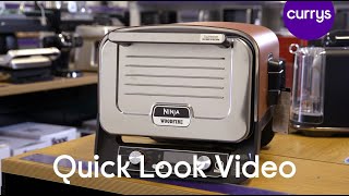 NINJA Woodfire OO101UK Electric Outdoor Oven  Quick Look [upl. by Paulie]