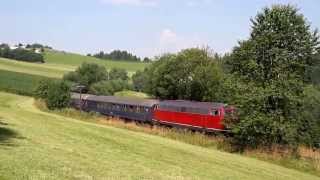 216 224 auf Lastprobefahrt nach Freyung [upl. by Cayser]