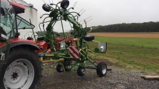 Krone KWT 782 Tedder Overview [upl. by Montgomery]