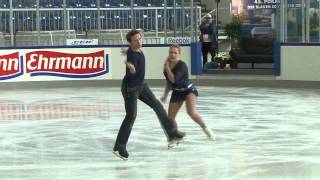 5 L ENDERLEIN  H HILPERT GER  JGP GER  Chemnitz Junior Ice Dance Short Dance [upl. by Eatnahs883]