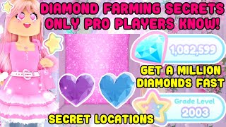 The Best 10 Diamond Farming Secrets Will Get You Million Diamonds Fast Royale High [upl. by Nyladnohr]