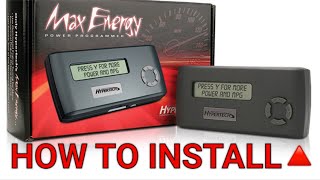 How to Install and Use a Hypertech Max Energy Programmer [upl. by Herzen]