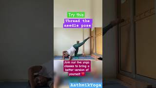 Melt ur tension with gentle yoga twists yoga [upl. by Abelard]