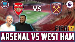 Arsenal vs West Ham  Fifa 17 Match Prediction [upl. by Nilde887]