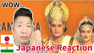 RAMAYAN REACTION by Japanese Guy Learning Hindi  Got Emotional  रामायण [upl. by Ihculo]