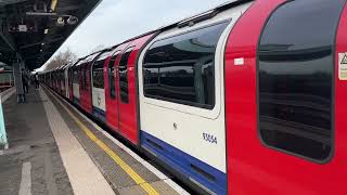 “NEW” Refurbished Central Line 1992 stock at Greenford Station on test 15224 [upl. by Sender352]