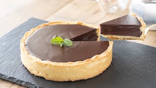 濃厚生チョコタルトの作り方 Rich Nama Chocolate Tart｜HidaMari Cooking [upl. by Sharla]