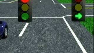 Drivers Ed  Signal Intersection wwwdmvdriverseducationorg [upl. by Renat]