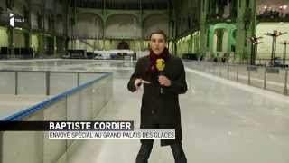 La plus grande patinoire au monde inaugurée au Grand Palais à Paris [upl. by Mcripley]