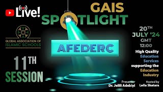 GAIS  SpotLight Session 11  AFERDEC  Dr Jelili Adebiyi [upl. by Stella195]