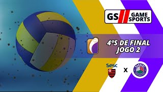 SESC FLAMENGO X BARUERI  SUPERLIGA FEMININA 2324  4ªS DE FINAL  JOGO 2  NARRAÇÃO AO VIVO [upl. by Ygief]