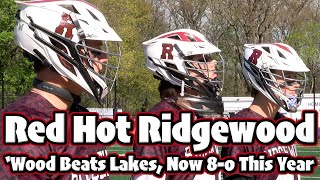 Ridgewood 12 Mountain Lakes 7  HS Boys Lacrosse  AJ LoSauro Four Goal Game [upl. by Annanhoj]