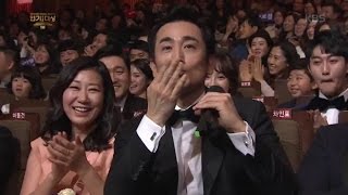 2016 KBS 연기대상 1부  KBS 연기대상 차인표 신애라vs라미란 대답은 ‘신애라미란‘20161231 [upl. by Aguste]