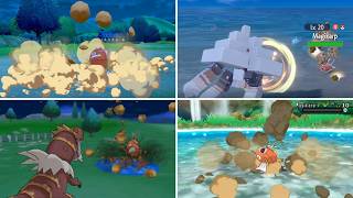 157 Rock Slide  Generations 19 Pokémon move [upl. by Nyrroc]