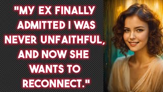 My ex finally admitted I was never unfaithful and now she wants to reconnect [upl. by Myrtice]