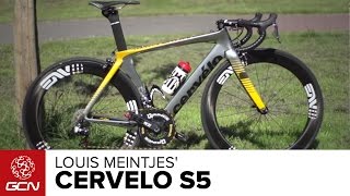 Louis Meintjes MTNQhubeka Cervélo S5 [upl. by Ronoel454]