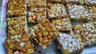 Chikki Recipe  मकर संक्रांति की चक्की  Rekhas Lifestyle  Full recipe [upl. by Lardner]