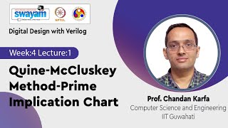 Lec 12 QuineMcCluskey MethodPrime Implication Chart [upl. by Acira]