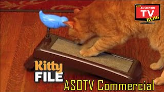 Kitty File As Seen On TV Commercial Buy Kitty File As Seen On TV Cat Scratcher [upl. by Etnasa494]