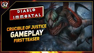 Crucible of Justice  Teaser Trailer  New CoOp amp Dungeon  Diablo Immortal [upl. by Nerag155]