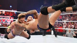 Raw Randy Orton vs Justin Gabriel [upl. by Erdreid241]