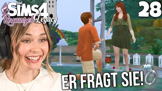 Die schönste VERLOBUNG aller Zeiten  Die Sims 4 Rapunzel Legacy Part 28  simfinity [upl. by Led]